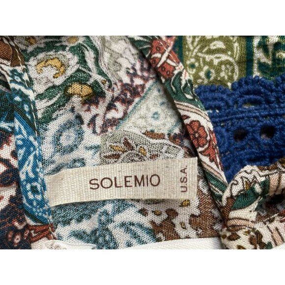 Solemio Boho Dress with Crochet Details SMALL (2323) - Picture 2 of 3